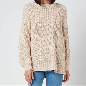Free People Women's Neon Lights sweater